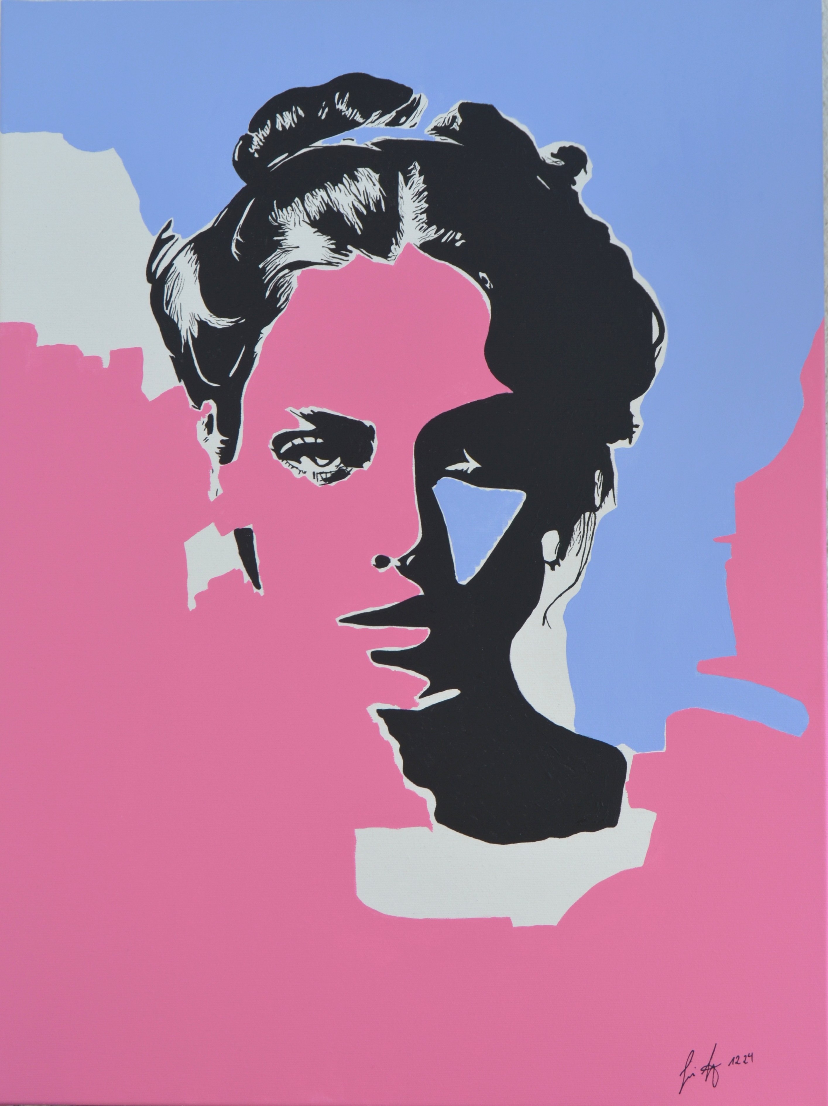 6 Harmony, 80x60cm, Acryl auf Leinwand