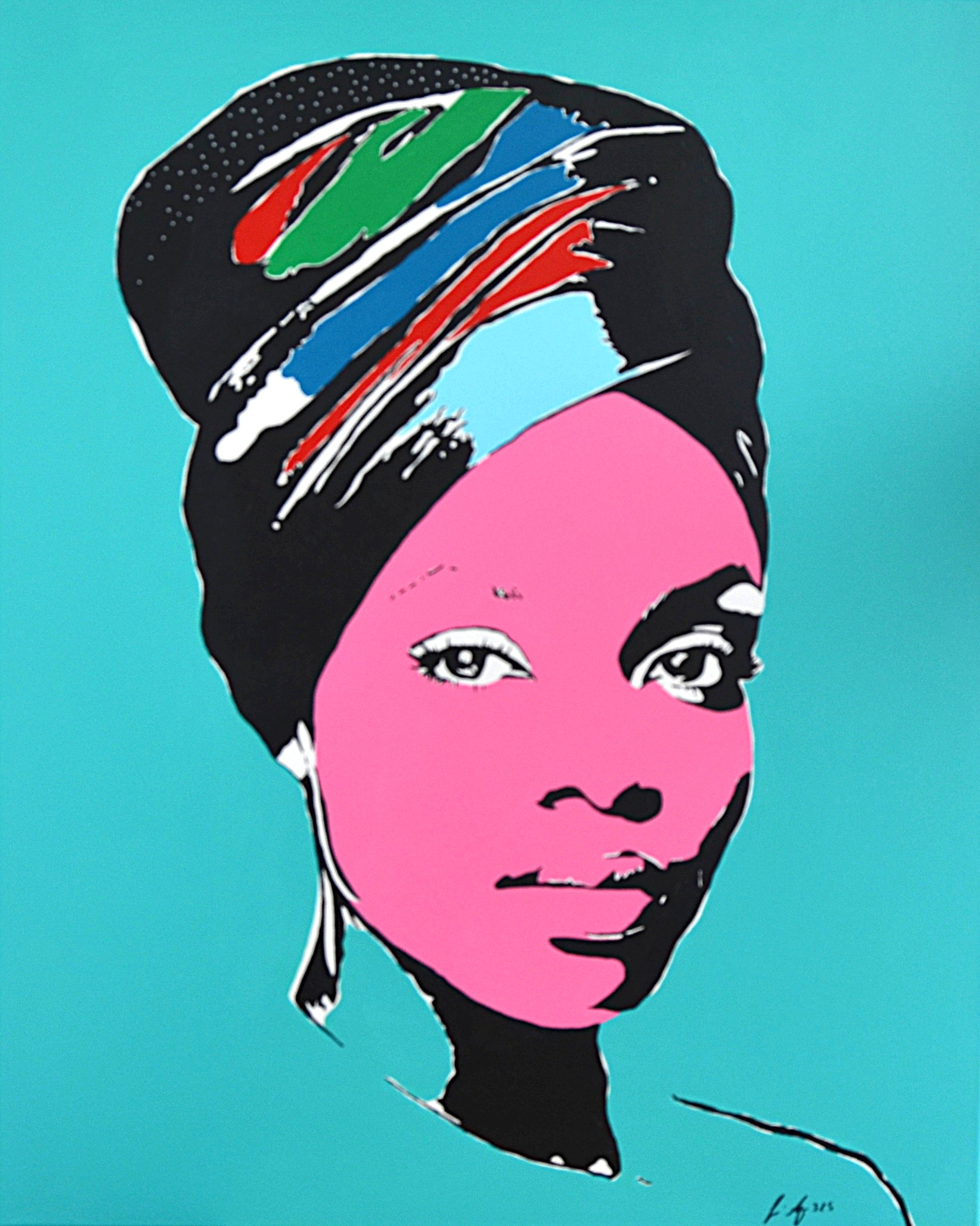 68, no differences, 80x100cm, Acryl auf Leinwand