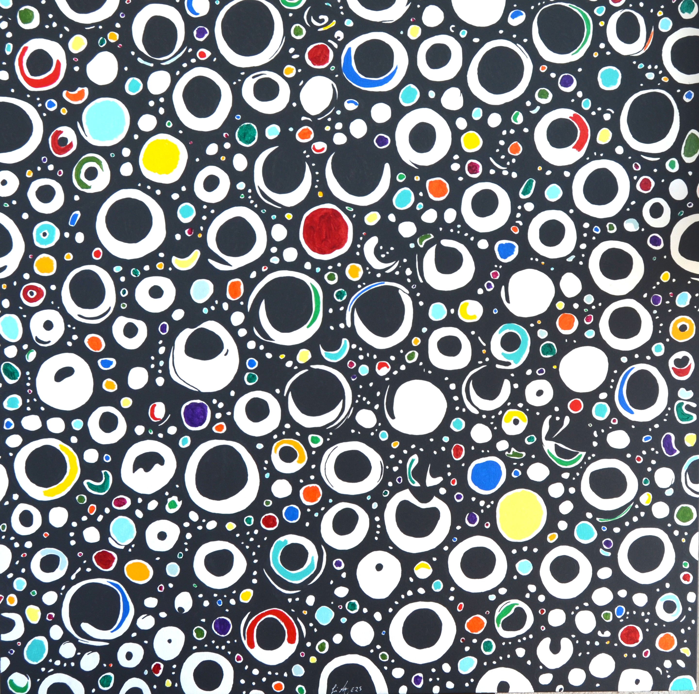 73 simple 9,100x100cm, Acryl auf leinwand